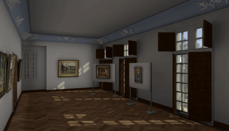 Jumeau numérique musée pavillon de Vendôme Aix Cezanne 1961 3